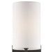 Veronica 1 Light Black Forged Wall Mount - Wall Sconces
