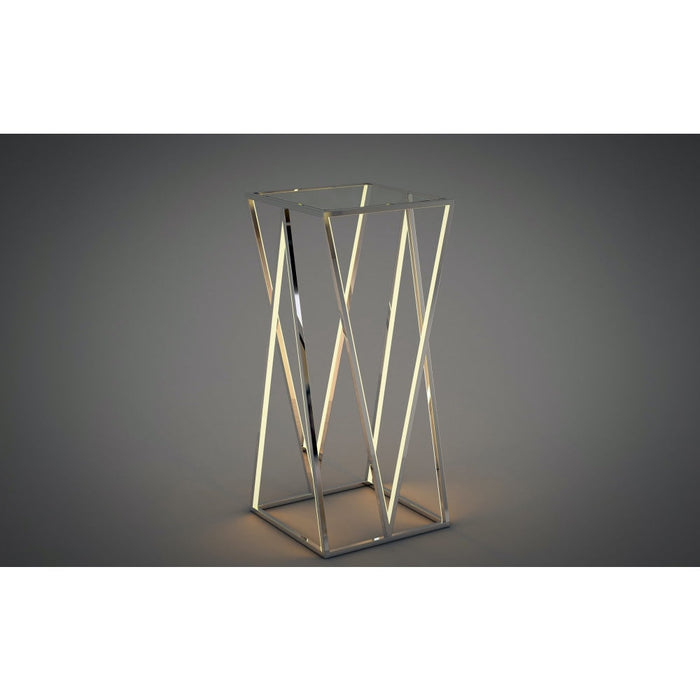 Victory Polished Chrome LED Table - Table