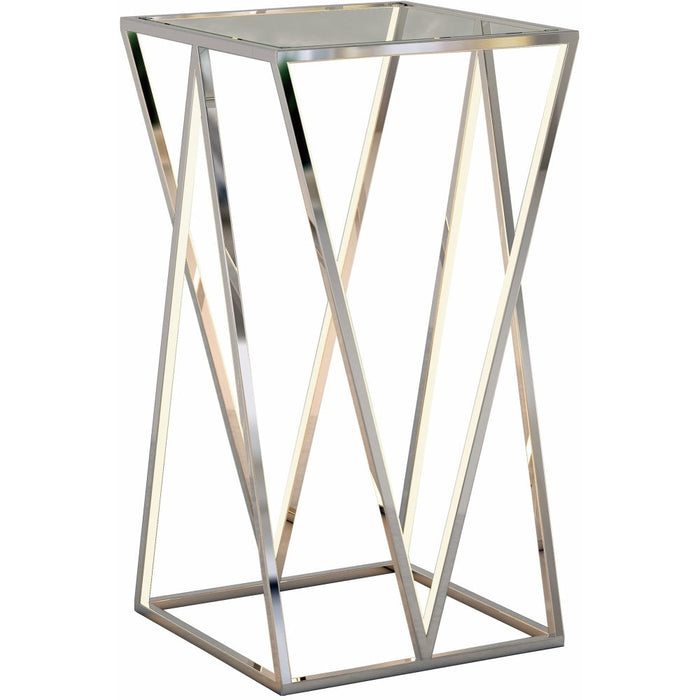 Victory Polished Chrome LED Table - Table