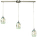 Vines Satin Nickel Mini Pendant - Mini-Pendants