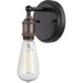 Vintage Rustic Bronze Wall Sconce - Wall Sconce