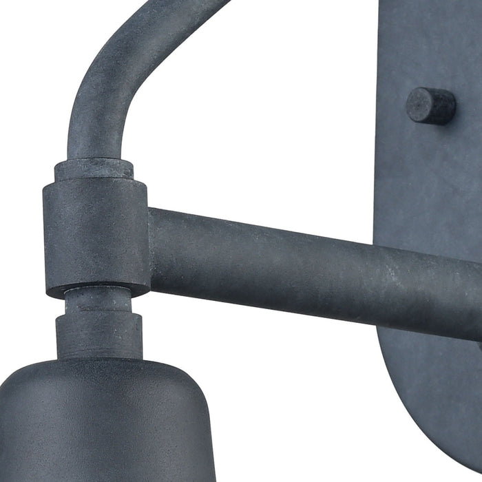 Vinton Station Aged Zinc Outdoor Sconce - Outdoor Sconce