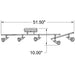 Viper Bronze LED Semi Flushmount - Semi-Flushmounts