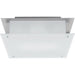 Vision Brushed Steel LED Flush Mount - Flushmounts