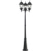 Wakefield Black Outdoor Post Mounted Fixture | theLightShop