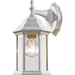 Waterdown Gloss White Outdoor Wall Sconce | theLightShop