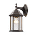 Waterdown Oil Rubbed Bronze 1 Light Outdoor Wall Sconce | theLightShop