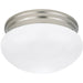 Webster Brushed Nickel Flush Mount - Flushmounts