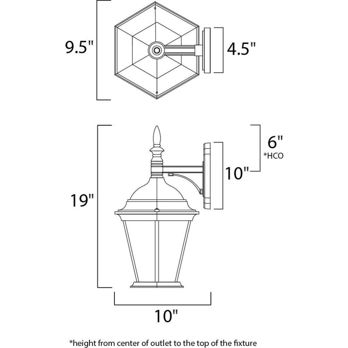 Westlake Black Outdoor Wall Mount - Outdoor Wall Mount