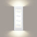 White Serenity Satin White Wall Sconce - Wall Sconce
