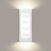 White Serenity Satin White Wall Sconce - Wall Sconce
