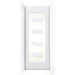White Serenity Satin White Wall Sconce - Wall Sconce