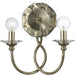 Willow 2 Light Antique Silver Sconce - Wall Sconce