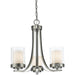 Willow Brushed Nickel Chandelier | theLightShop