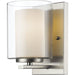 Willow Brushed Nickel Wall Sconce | theLightShop