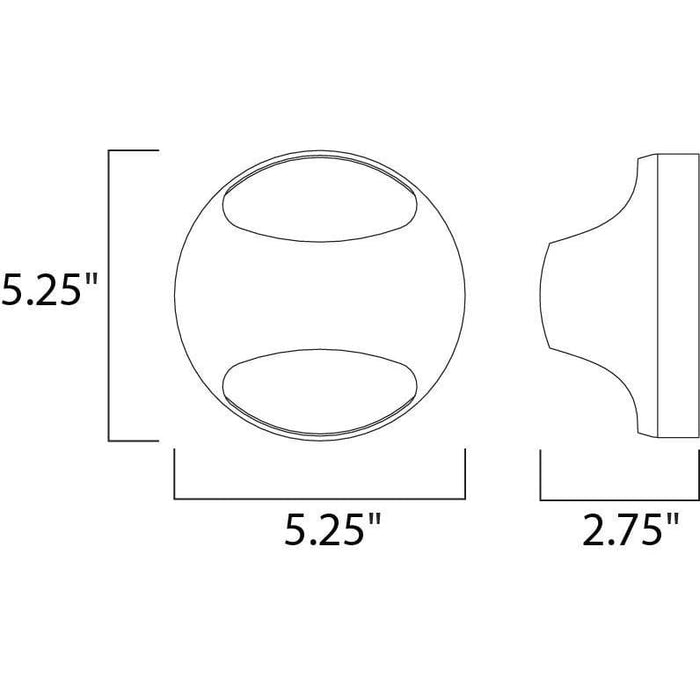 Wink Satin Nickel Wall Sconce - Wall Sconce