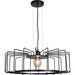 Wired Black LED Mini Pendant - Mini-Pendants