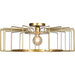 Wired Gold LED FlushMount - Flushmounts