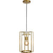 Wired Gold LED Mini Pendant - Mini-Pendants