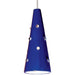 Wizard Cobalt Blue Halogen Mini Pendant - Mini-Pendants