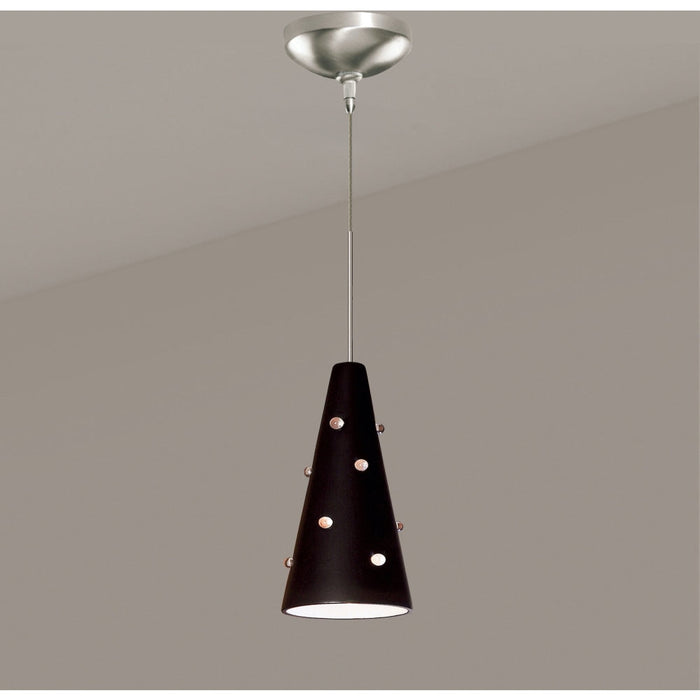 Wizard Matte Black Halogen Mini Pendant - Mini-Pendants