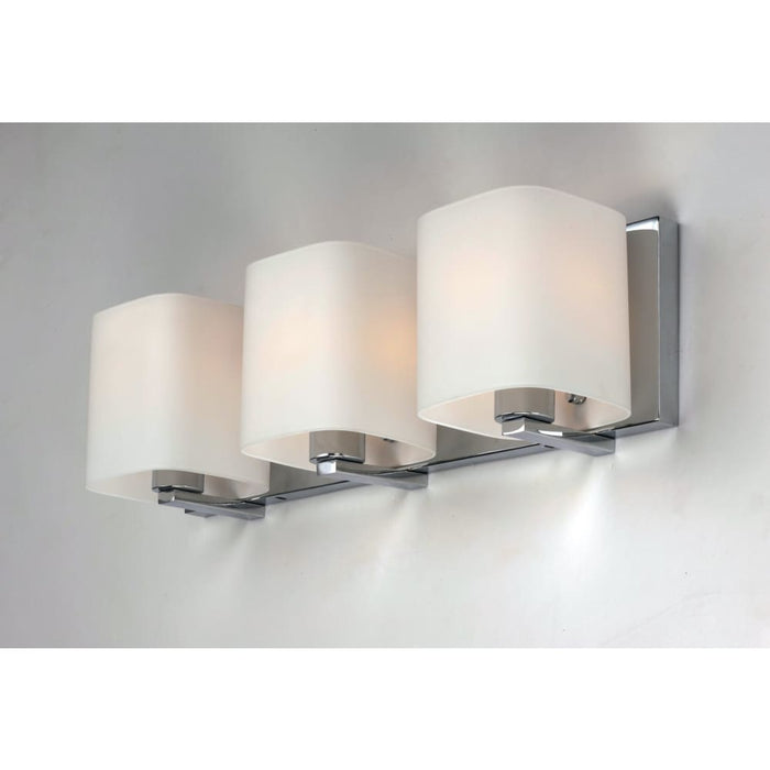 Wrap Polished Chrome Bath Vanity - Bath Vanity