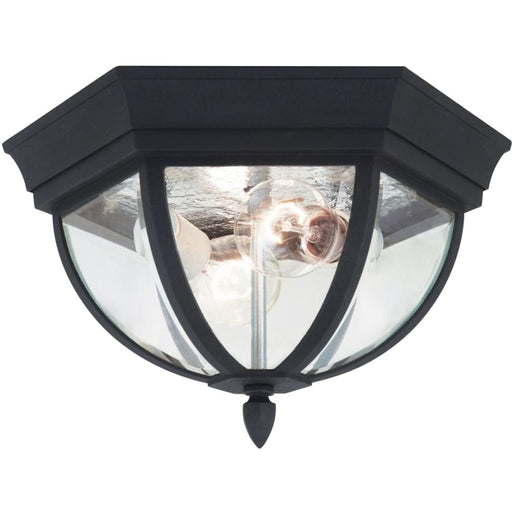 Wynfield Black Outdoor Flush Mount - Outdoor Flush Mounts