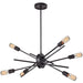 Xenia Oil Rubbed Bronze Chandelier - Chandeliers