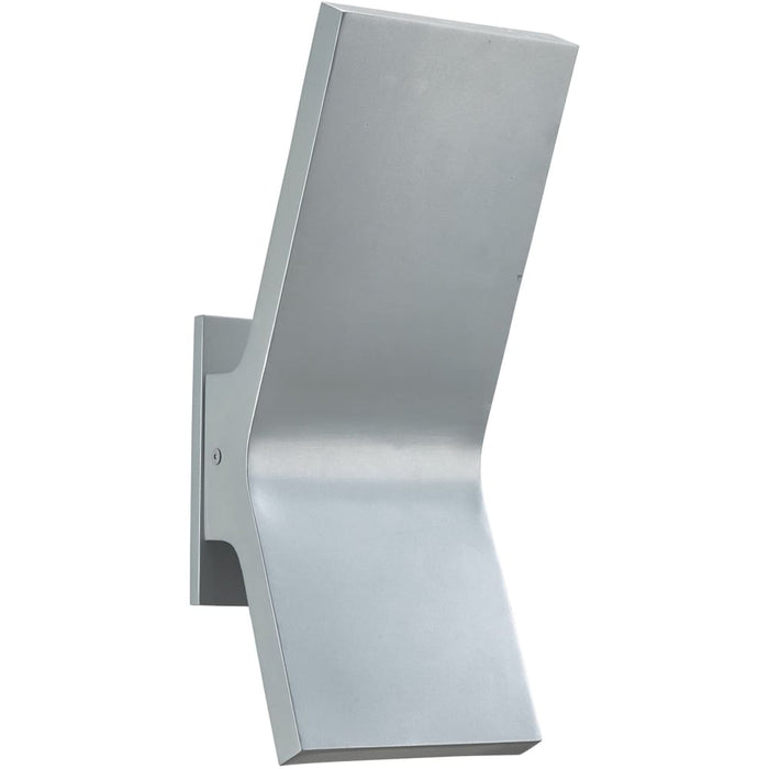Yoga Matte Black 1 Light LED Outdoor Wall Sconce - Outdoor Wall Sconces