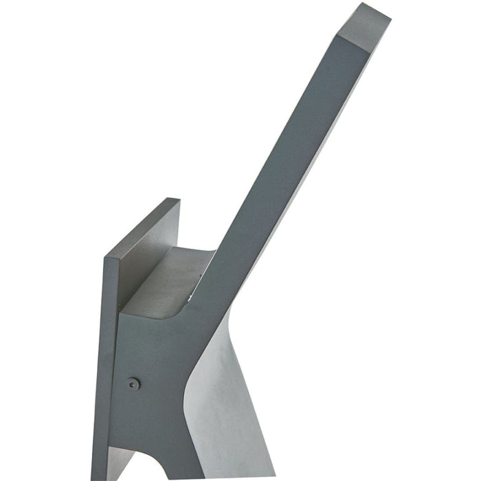 Yoga Matte Black 1 Light LED Outdoor Wall Sconce - Outdoor Wall Sconces