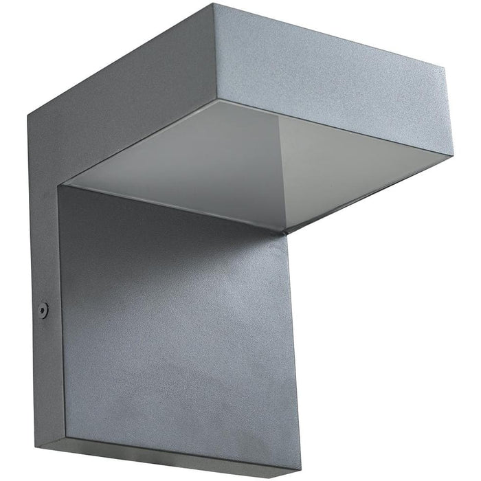 Yoga Matte Black 1 Light LED Outdoor Wall Sconce - Outdoor Wall Sconces