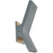 Yoga Matte Black 1 Light LED Outdoor Wall Sconce - Outdoor Wall Sconces