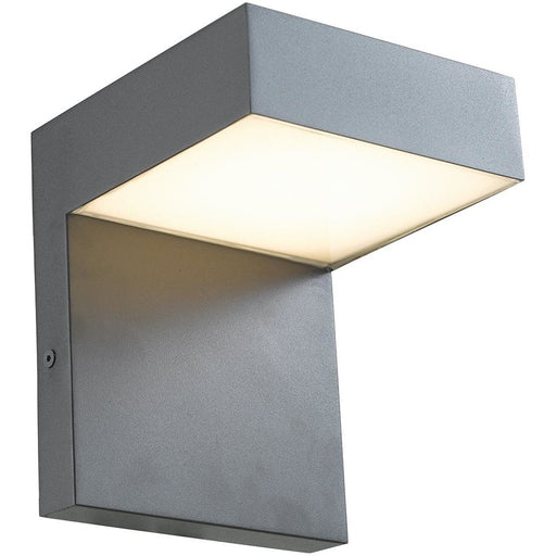 Yoga Matte Black 1 Light LED Outdoor Wall Sconce - Outdoor Wall Sconces