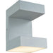 Yoga Silica 1 Light LED Outdoor Wall Sconce - Outdoor Wall Sconces