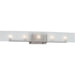 Yogi Brushed Nickel Halogen Wall Sconce - Wall Sconce