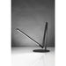 Z-Bar Desk Lamp with base (Warm Light; Metallic Black) - Desk Lamp