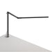 Z-Bar Desk Lamp with grommet mount (Cool Light Metallic Black) - Desk Lamps