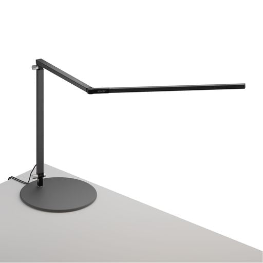 Z-bar Desk Lamp with USB base (Warm Light Metallic Black) - Desk Lamps