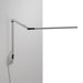 Z-Bar Desk Lamp with wall mount (Cool Light; Silver) - Wall Sconces
