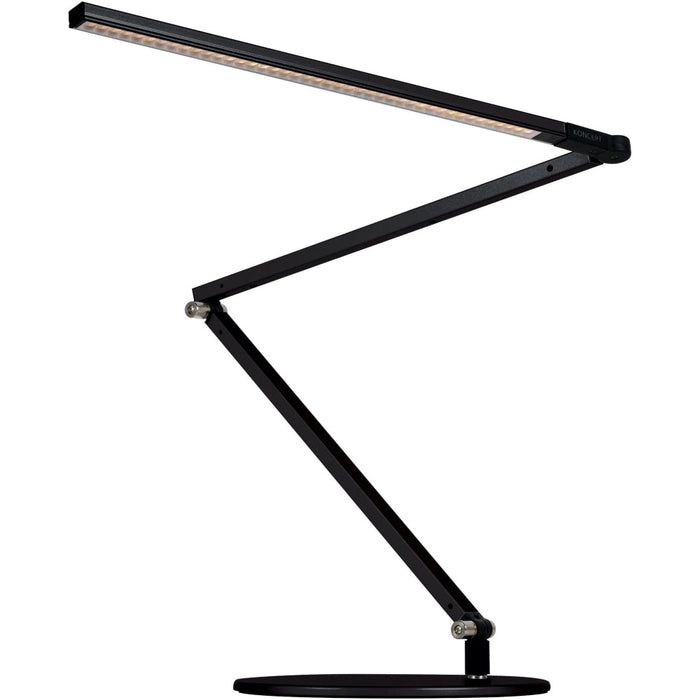 Z-Bar Desk Lamp with wireless charging Qi base (Warm Light Metallic Black) - Desk Lamp