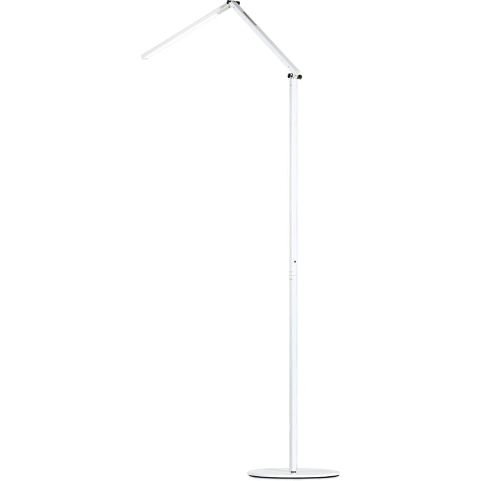 Z-Bar Floor Lamp (Warm Light; White) - Floor Lamp