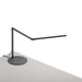 Z-Bar mini Desk Lamp with base (Cool Light; Metallic Black) - Desk Lamps