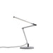 Z-Bar mini Desk Lamp with base (Cool Light; Silver) - Desk Lamps