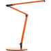 Z-Bar mini Desk Lamp with base (Warm Light; Orange) - Desk Lamp