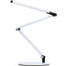 Z-Bar mini Desk Lamp with base (Warm Light; White) - Desk Lamp