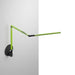 Z-Bar mini Desk Lamp with Metallic Black hardwire wall mount (Warm Light; Green) - Wall Sconces