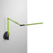 Z-Bar mini Desk Lamp with Metallic Black hardwire wall mount (Warm Light; Green) - Wall Sconces