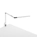 Z-Bar mini Desk Lamp with two-piece desk clamp (Warm Light; White) - Desk Lamps