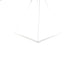 Z-Bar Pendant Bird Soft Warm Matte Black 24 light bars - Pendants