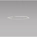 Z-Bar Pendant Honeycomb Soft Warm Matte White 16 light bars - Pendant